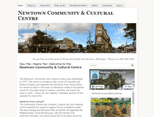 Tablet Screenshot of newtowncommunity.org.nz
